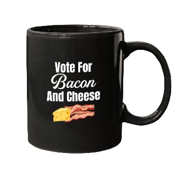 Discover Vote For Bacon and Cheese Lover Meaty Barbecue Mugs