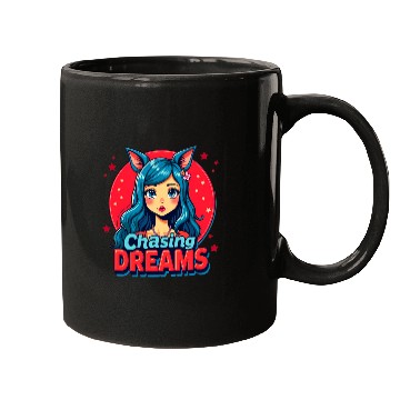 Discover Anime Girl with Cat Ears Mugs