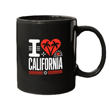Discover I love California | The Golden State Mugs