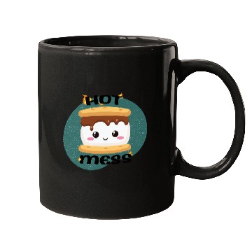 Discover Hot Mess Kawaii S'more Meme Mugs
