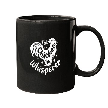 Discover The Chicken Whisperer Funny Chicken Lover Farming Mugs