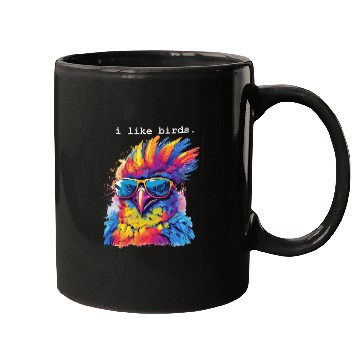 Discover I Like Birds Mugs