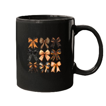 Discover Coquette Halloween Bow Girly Spooky Season Hallowe Mugs
