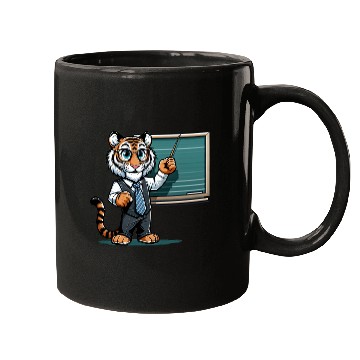 Discover Cute Tiger Teacher Mugs