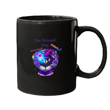 Discover The Wizard Dog Mugs