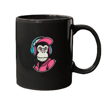 Discover A Cool Hiphop Monkey Mugs