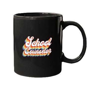 Discover School Counselor Retro Vintage Mugs