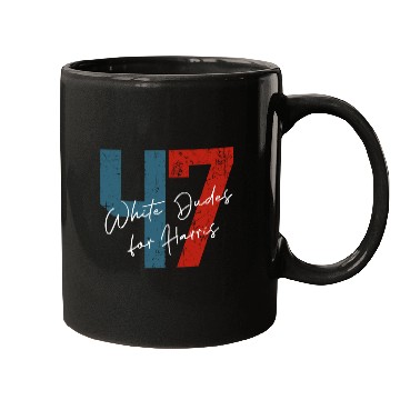Discover White Dudes For Harris Kamala Harris 2024 47th Mugs