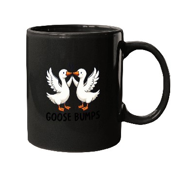 Discover Cute Goose Bumps Funny Animal Pun Lover Mugs