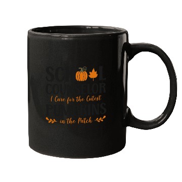 Discover School Counselor Pumpkin Fall Mugs