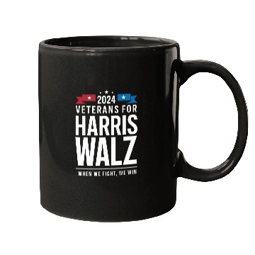 Discover Veterans For Harris Walz 2024 Presidential Mugs