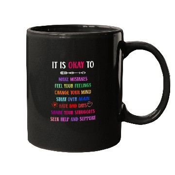 Discover School Counselor It Is Okay To Mugs