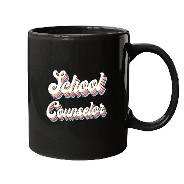 Discover School Counselor Retro 80s 90s Mugs