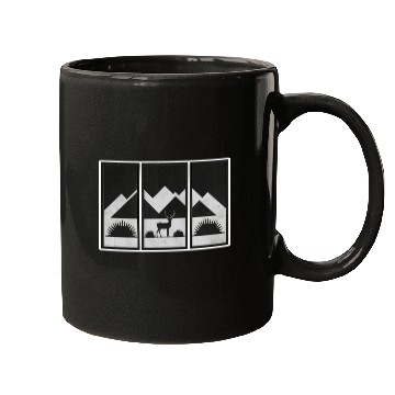 Discover Monochrome Wilderness Mugs