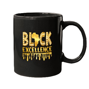 Discover Black Excellence Mugs