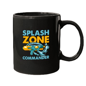 Discover Splash Zone Commander Water Fun Summer Squirt Gun Mugs