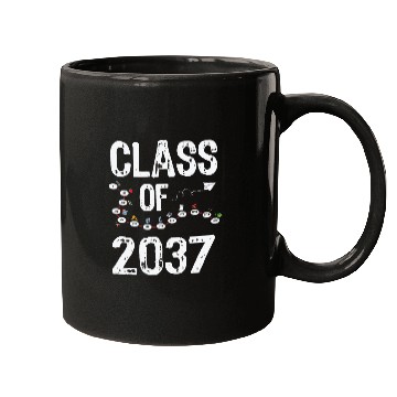 Discover Funny Class of 2037 Grow With Me Back To School Mugs