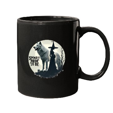 Discover Spooky Mom To Be Baby Announcement Mugs