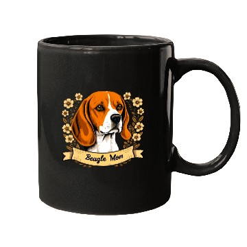 Discover beagle mom Mugs