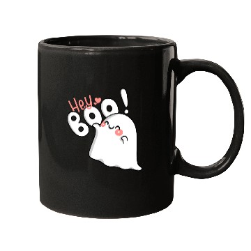 Discover Hey Boo! Cute ghost Mugs