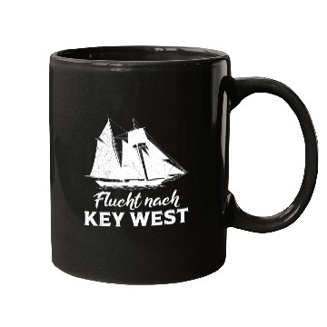 Discover Florida ESCAPE TO KEY-WEST Sailing Florida Mugs