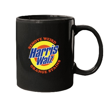 Discover Retro Harris Walz Remove Weird Orange Stains Mugs