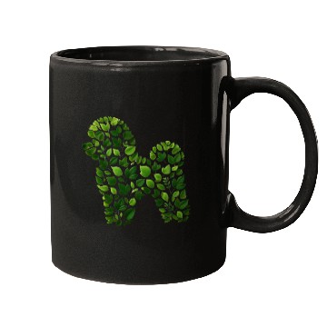 Discover Leafy Dog: Embracing Nature’s Green Essence Mugs