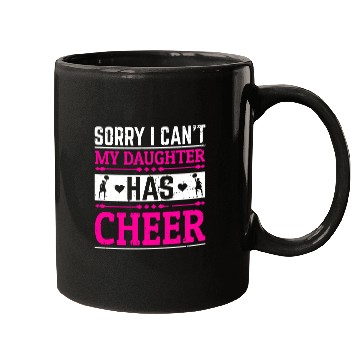 Discover My Daughter Cheer Mom Cheerleading Mother's Day Mugs