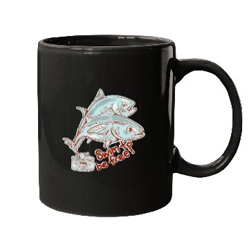 Discover Swim to be free Mugs