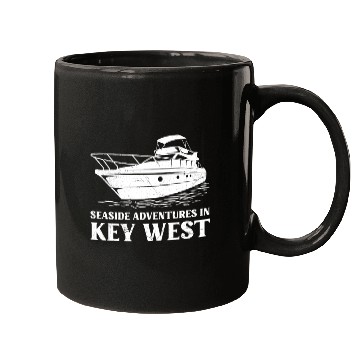 Discover Florida Yachting SEASIDE ADVENTURES IN KEY-WEST Mugs