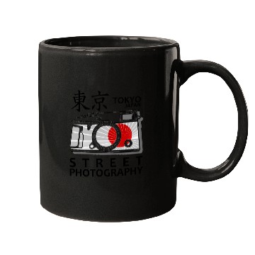 Discover Tokyo Street hotography Mugs