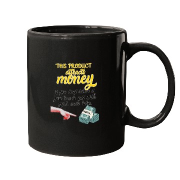 Discover Humorous Money Attraction Design Mugs