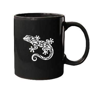 Discover Gecko In T Tattoo Ink Style Mugs