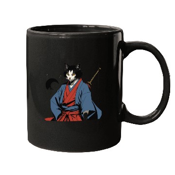 Discover Samurai Cat Mugs