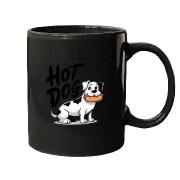 Discover Hot dog - dog Mugs