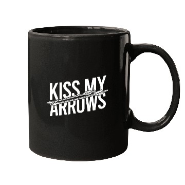 Discover Archery Archer Kiss my arrows Mugs