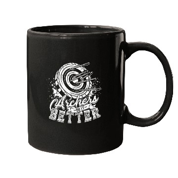 Discover Archery Archer Archers do it better Mugs