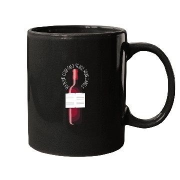 Discover My Book Club Only Reads Wine Labels Mugs