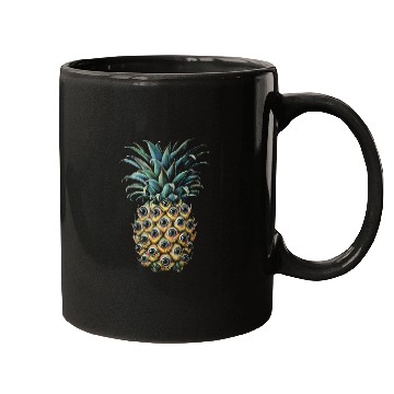 Discover Weirdcore Aesthetic Pineapple Eyes Human Eyeball S Mugs