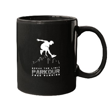 Discover Freerunning Running Freestyle Fitness Mugs
