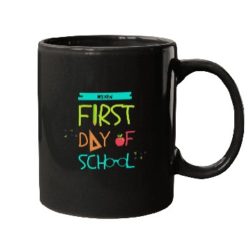 Discover My New First Day of School Mugs