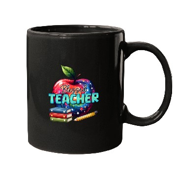 Discover blessed teacher Mugs
