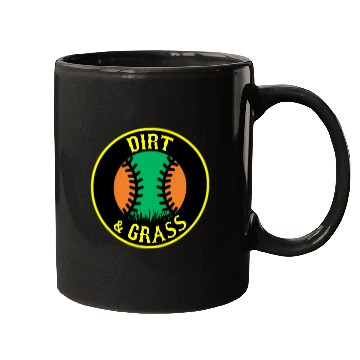 Discover Dirt & Grass Baseball/Softball #2 Mugs