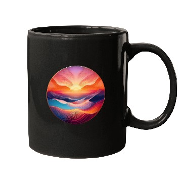 Discover Colorful Sunrise Mugs
