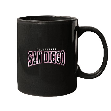 Discover California San Diego Mugs
