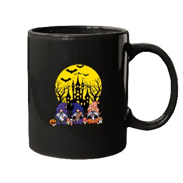 Discover Three Gnomes Cute Creepy Halloween Mugs