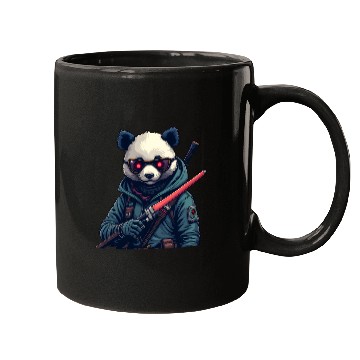 Discover Panda Warrior Mugs