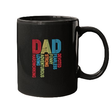 Discover DAD Super Power Gift Mugs