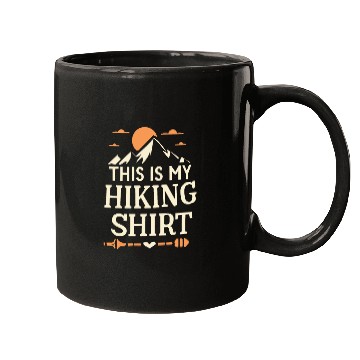 Discover This Is My Hiking Mugs Wanderlust Retro