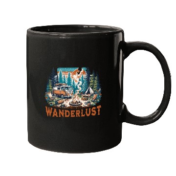 Discover 'Wanderlust' Nature Adventure GD Mugs
